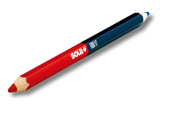 SOLA Baubleistift RBB 17 Rot-Blau 6 Stück – Ansicht