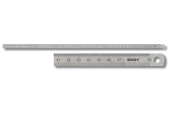 SOLA Stahlmaßstab LSS 200 mm – Ansicht