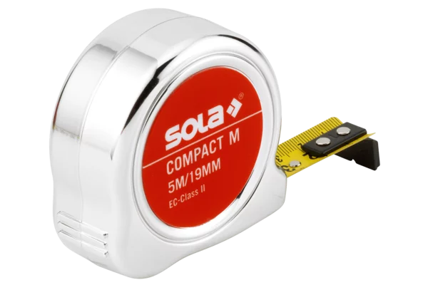 SOLA Magnetrollmeter COMPACT M COM 5 m – Seitenansicht