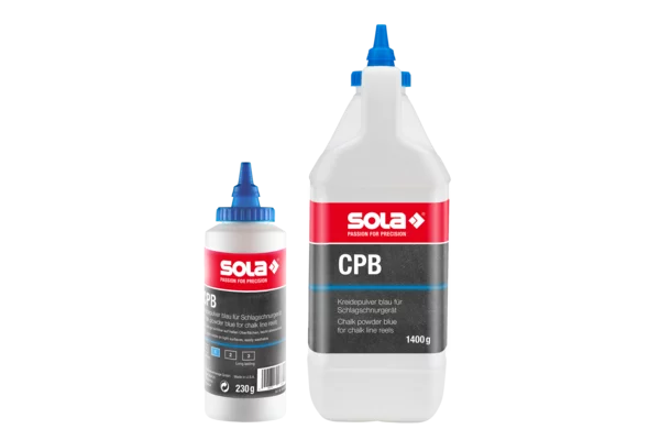 SOLA Schlagschnurkreide CPB 230 Blau 230 g – Vorderansicht
