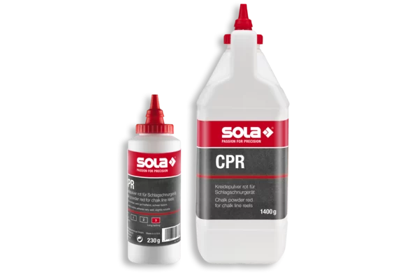 SOLA Schlagschnurkreide CPR 230 Rot 230 g – Ansicht