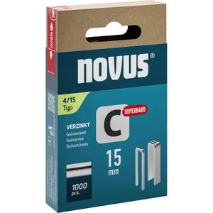 NOVUS Schmalrückenklammern C Typ 4/12 mm