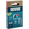 NOVUS Feindrahtklammern A Typ 53/14 mm superhart, 800 Stück