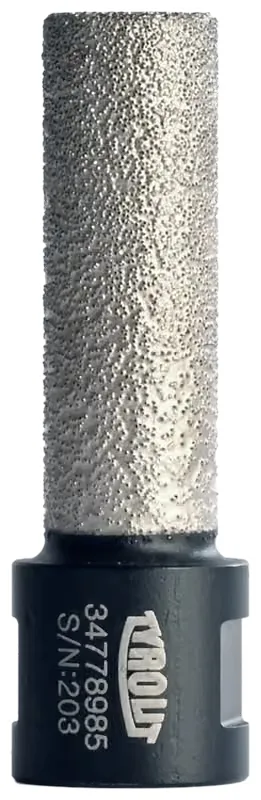 TYROLIT Diamant-Fingerfräser 16 x 50 mm M14 – Ansicht