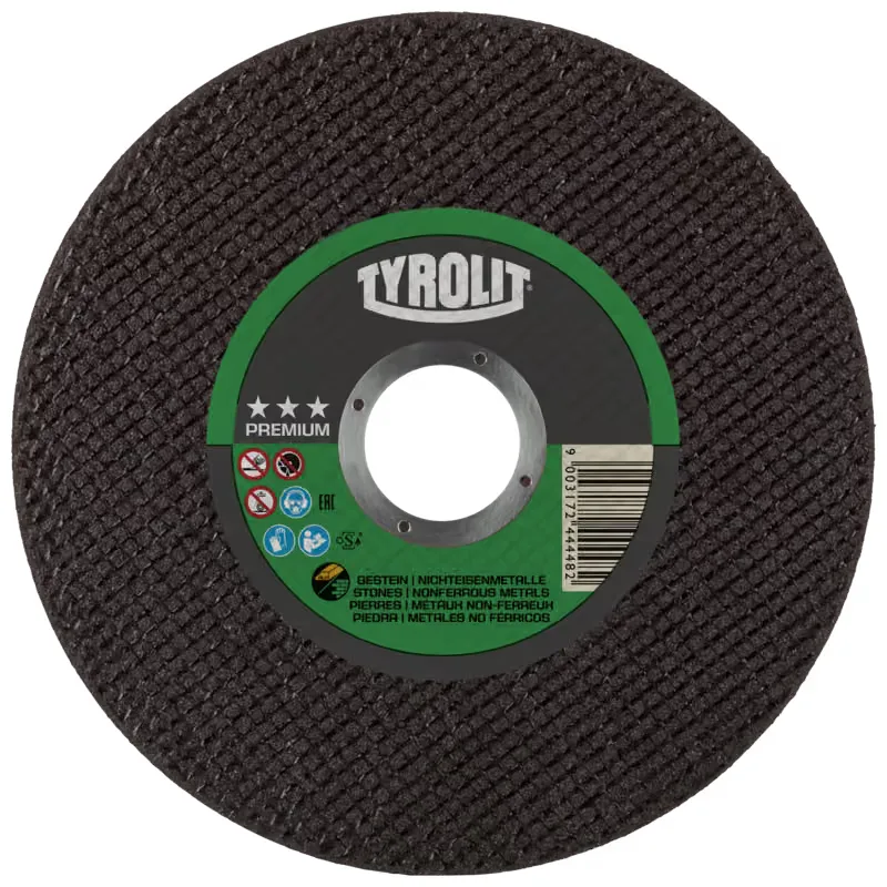 TYROLIT PREMIUM Trennscheibe 125 x 1,0 mm NE-Metalle & Gestein – Ansicht